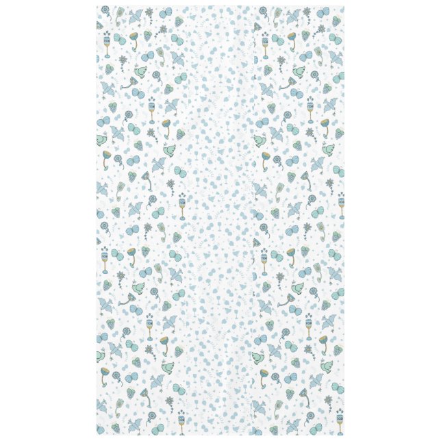 Pessach 60/104 Tablecloth "Whimsical Seder" Tischdecke (Vorderseite)