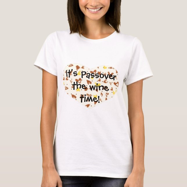 Pessach die Weinzeit! Frauen Basic T-Shirt (Vorderseite)