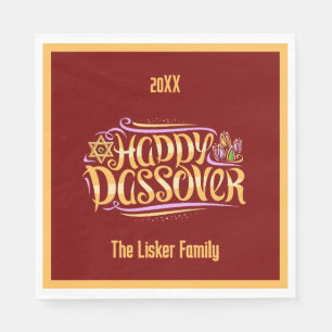 Pessach-Familie Serviette