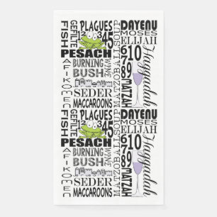 Pessach Gasttuch Napkins Pessach Tage Serviette