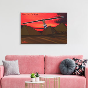 Pessach - Lieferung Leinwanddruck