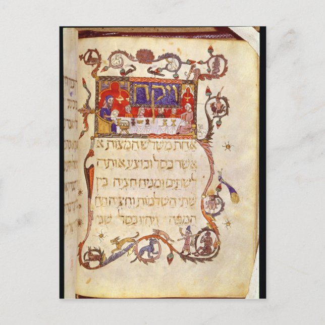 Pessach, Nordspanien Postkarte (Vorderseite)