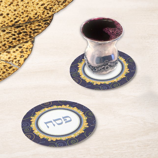 Pessach Seder Jerusalem Untersetzer (Von Creator hochgeladen)