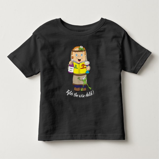 Pessach "The Wise Child" T - Shirt des Kindes (Vorderseite)