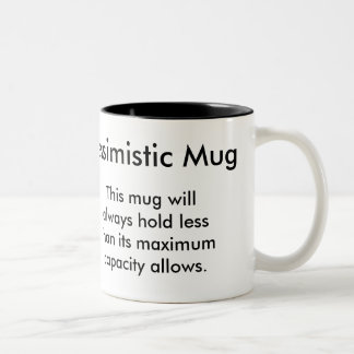 Pessimistische Tasse