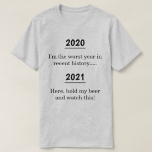 Pessimistischer Spaß Neujahrsneubildung T-Shirt