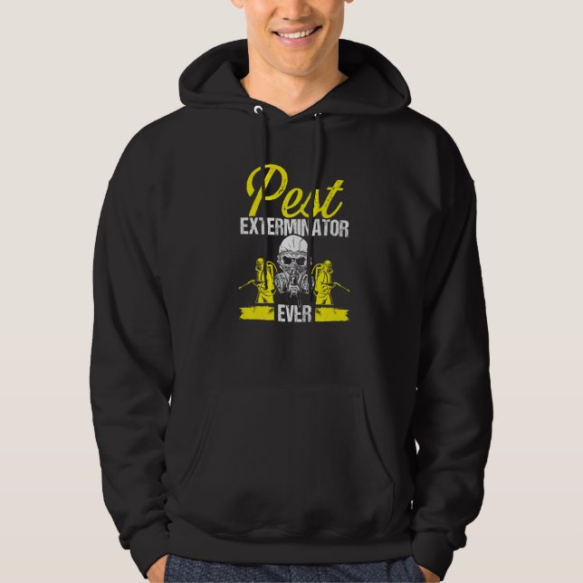 Pest Control Technician Extermination Pest Control Hoodie (Vorderseite)