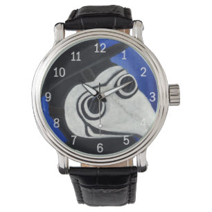 Pest-Doktor Mask Armbanduhr