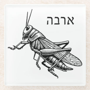 Pest für Seder Glasuntersetzer