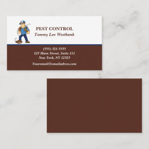 Pest-Kontrolle Visitenkarte