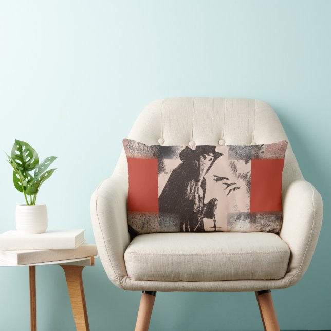 Pestarzt Dr. Macabre Throw Kissen Bettsofa (Stuhl )