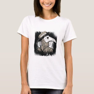 Pestärztin Halloween-Geschenk für gruseligen gotis T-Shirt