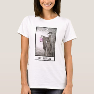 Pestärztin Tarot Hermit Art Lockdown memento T-Shirt