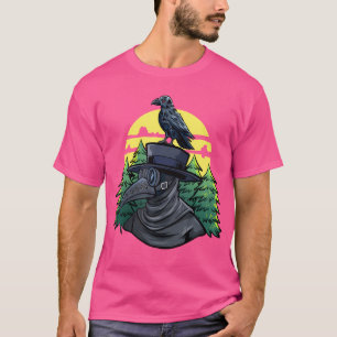 Pestärztliche Shirt Plague Doktor Maske Medikament