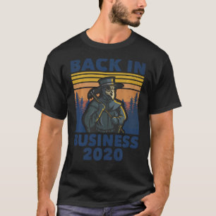 Pestdoktor-Gesichtsmaske Vintage Retro Quarantäne T-Shirt