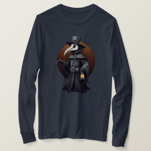 Pestdoktor-Laterne T-Shirt – Dunkle Gotik