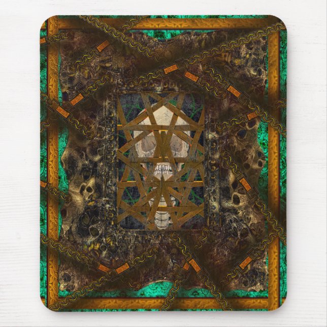 Pestliche Grimoires von Nekromancy & Curses I Mousepad (Vorne)