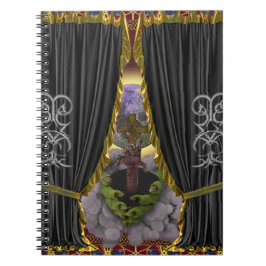 Pestliche Grimoires von Nekromancy & Curses III Notizblock
