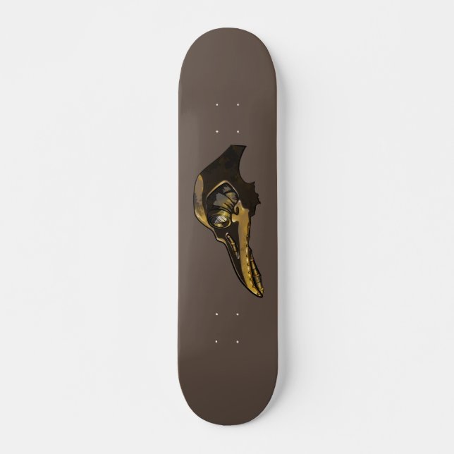Pestmaske Skateboard (Vorne)