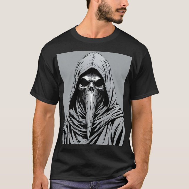 Pestmaske T-Shirt (Vorderseite)
