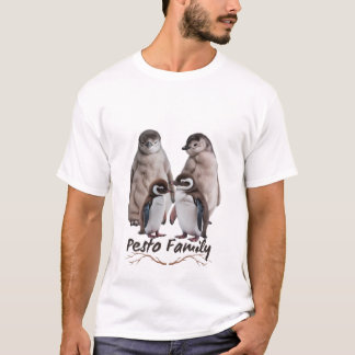 Pesto Der Pinguin Der berühmte Vogel mit der Famil T-Shirt