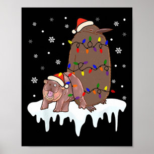 Pesto Moo Deng der Pinguin der ba Poster