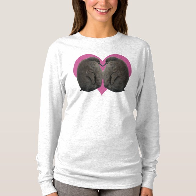 Pesto Penguin Liebe #2 T-Shirt (Vorderseite)