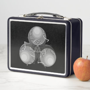 Pestvirus-Biogefährdung Metall Lunch Box