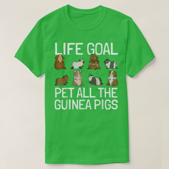 Pet All Guinea Pigs  T-Shirt (Design vorne)