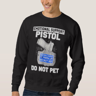 Pet-Bekleidung nicht durch eine emotionale Stützko Sweatshirt