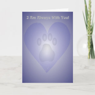 Pet Bereavement Card Karte