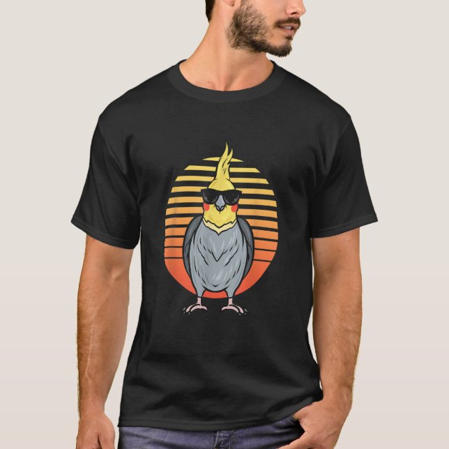 Pet Bird Parrot Cockatiel T-Shirt (Vorderseite)