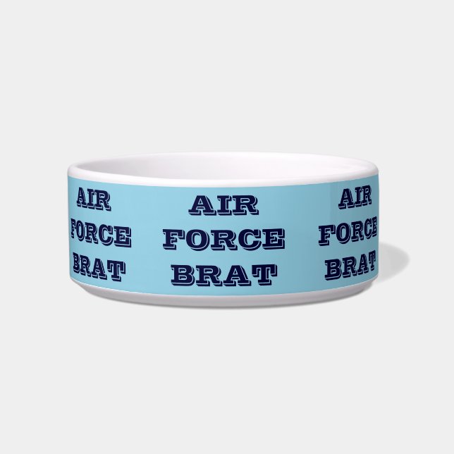 Pet Bowl Air Force Brat Napf (Vorderseite)