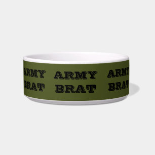 Pet Bowl Army Brat Napf