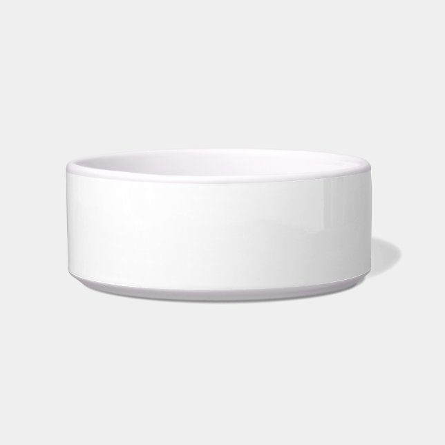 Pet Bowl mit weißem Hintergrund Napf (Vorderseite)
