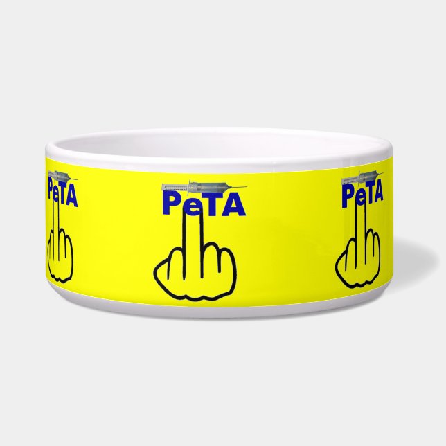 Pet Bowl Peta Drehe Napf (Links)