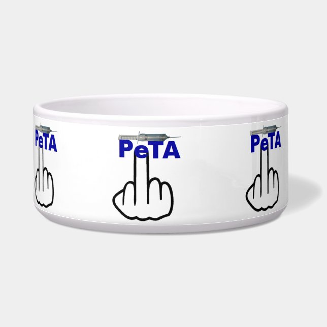 Pet Bowl Peta Drehe Napf (Links)