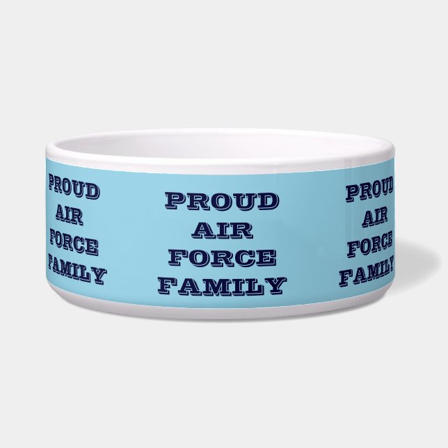 Pet Bowl Profit Air Force Family Napf (Vorderseite)