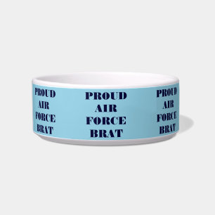 Pet Bowl Proud Air Force Brat Napf