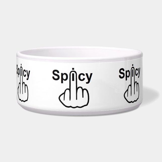 Pet Bowl Spicy Gedreht Napf (Links)