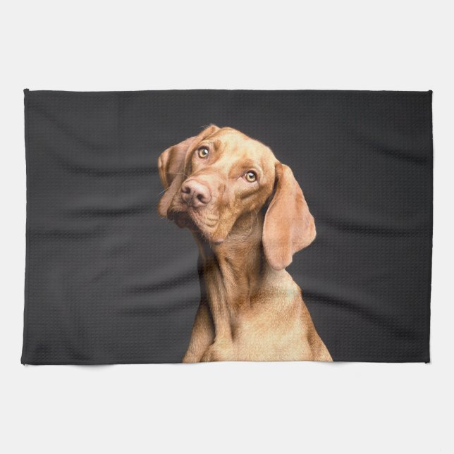 Pet Brown Beagle Dog Geschirrtuch (Horizontal)