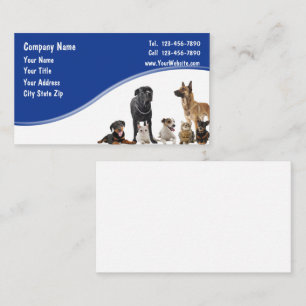Pet Business Cards Visitenkarte