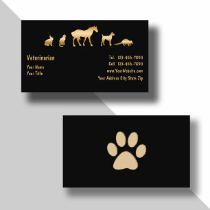 Pet Business Cards Visitenkarte