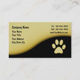 Pet Business Cards Visitenkarte