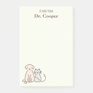 Pet Business Personalisiert Post-it Klebezettel