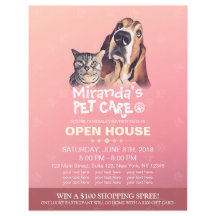 Pet Care Grooming Shop Pet Beauty Salon Open House