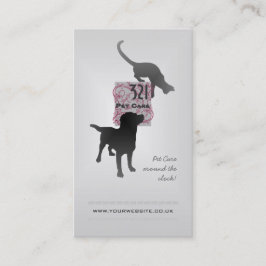 Pet Care/Pet Sitter Visitenkarte