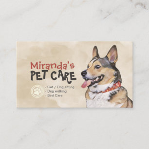 Pet Care Sitzen Bade & Grooming Loyalty Punch Treuekarte