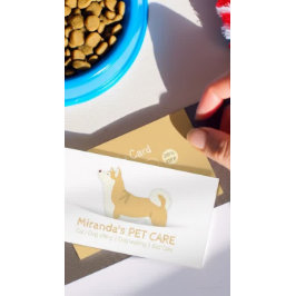 Pet Care Sitzen Bade & Grooming Loyalty Punch Treuekarte