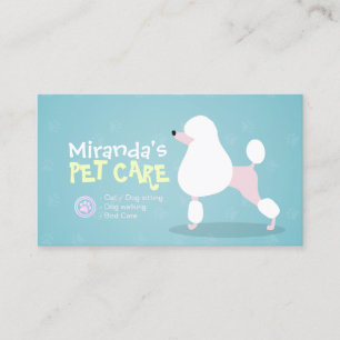 Pet Care Sitzen Bade & Grooming Loyalty Punch Treuekarte